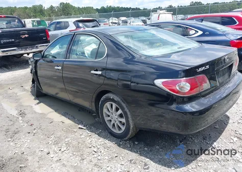 2004 Lexus Es 330 from USA, damaged, VIN JTHBA30G445038696